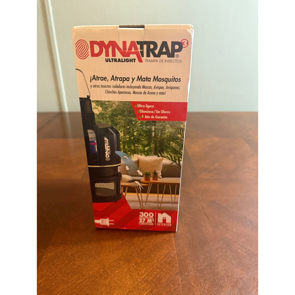 DynaTrap Ultralight Insect Trap DT150 Black Indoor 300 Sq Ft Mosquito Trap